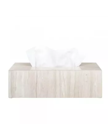 Boîte à mouchoirs Lamura en Marbre