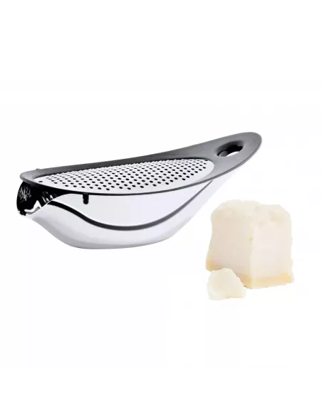 Râpe à Fromage avec Bol - Navetta - Inox Poli