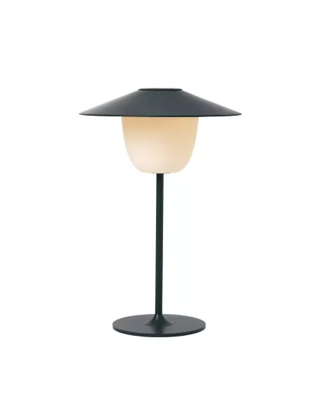 Lampe de Table ou à suspendre à LED rechargeable - Ani - Gris Aimant