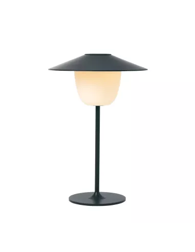 Lampe de Table ou à suspendre à LED rechargeable - Ani - Gris Aimant
