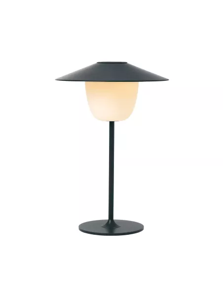 Lampe de Table ou à suspendre à LED rechargeable - Ani - Gris Aimant