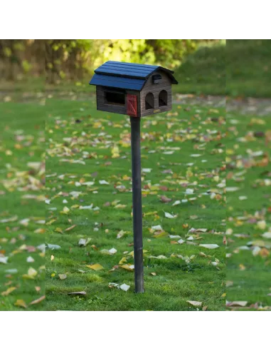 Piquet en Métal pour Mangeoire Oiseaux - 3 parties