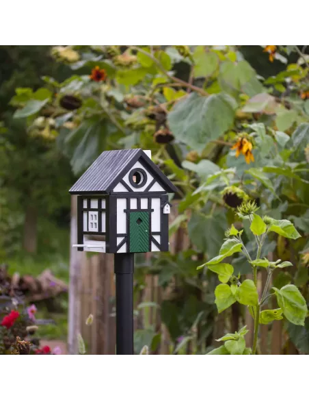 Mangeoire et Nichoir Oiseaux - Maison à Colombages