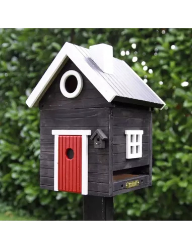 Mangeoire et Nichoir Oiseaux - Maison Noire - Svart Hus