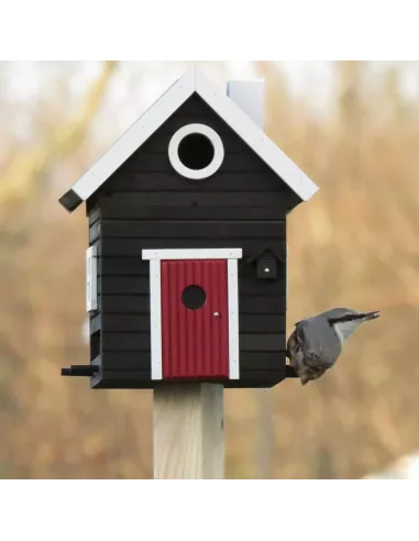 Mangeoire et Nichoir Oiseaux - Maison Noire - Svart Hus
