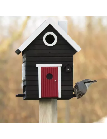 Mangeoire et Nichoir Oiseaux - Maison Noire - Svart Hus