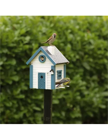 Mangeoire et Nichoir Oiseaux - Maison de Pêcheur