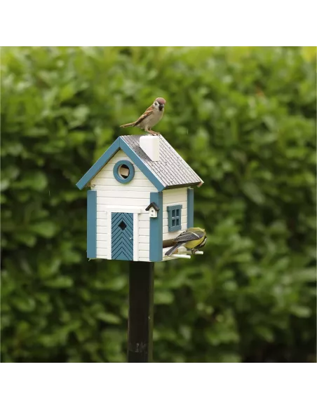 Mangeoire et Nichoir Oiseaux - Maison de Pêcheur
