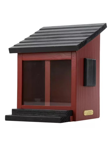 Mangeoire Ecureuils Ekorrmatare rouge