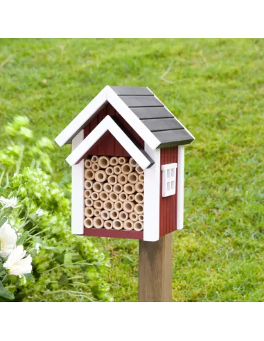 Nichoir Abeilles - Biholk rouge