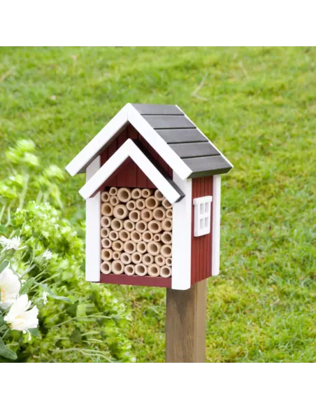 Nichoir Abeilles - Biholk rouge