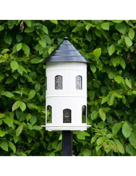 Mangeoire oiseaux Géante Blanche