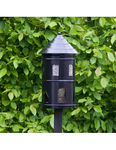 Mangeoire oiseaux Géante Noire