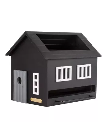 Mangeoire Oiseaux avec Bain - Maison Noire