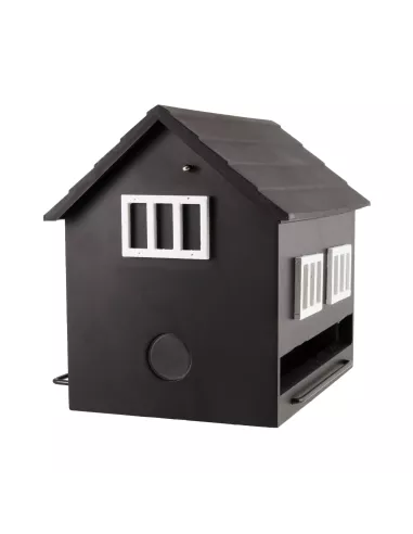 Mangeoire Oiseaux avec Bain - Maison Noire