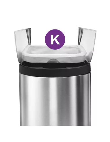 Sac poubelle code K -35-45Litres - Lot de 20 - Simplehuman