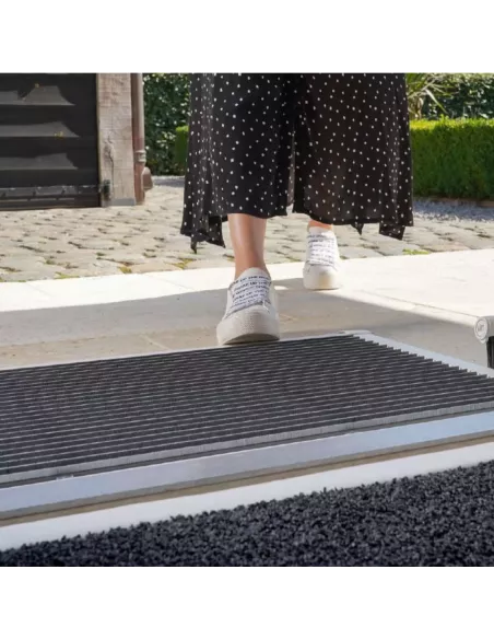 Tapis d'extérieur Luxe en aluminium 120 x 70 cm - Rizz - 4 Couleurs