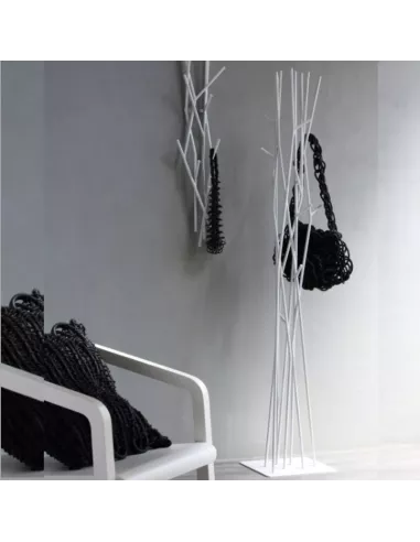 Porte-manteau sur Pied Latva - Blanc - Covo