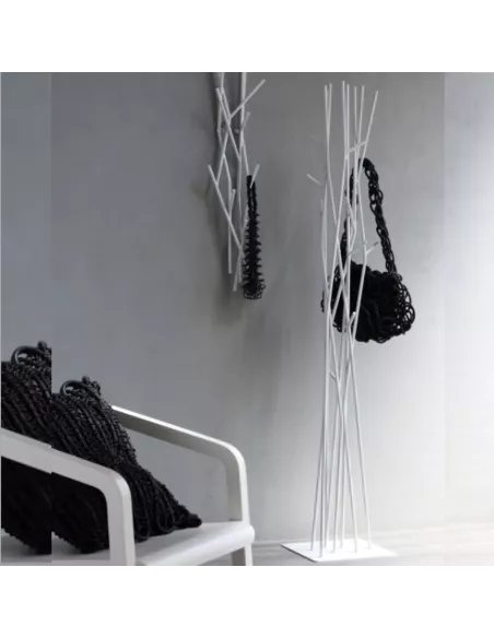 Porte-manteau sur Pied Latva - Blanc - Covo