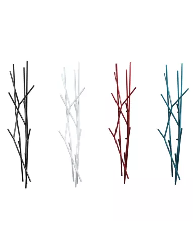 Porte-manteaux mural Latvawall - Covo - Rouge pourpre