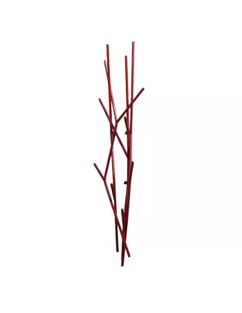 Porte-manteaux mural Latvawall - Covo - Rouge pourpre