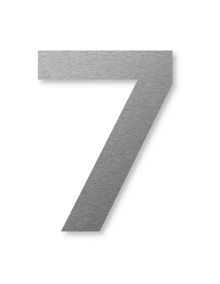 Numéro de Maison 7 Autocollant - Inox - Keilbach