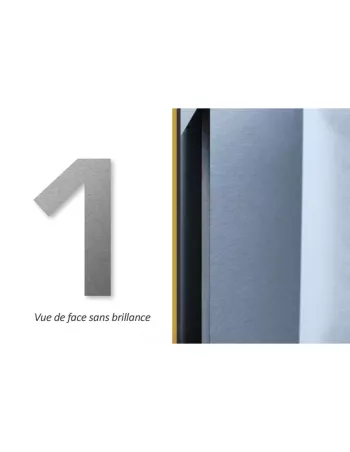 Numéro de Maison 1 Autocollant - Inox - Keilbach 2