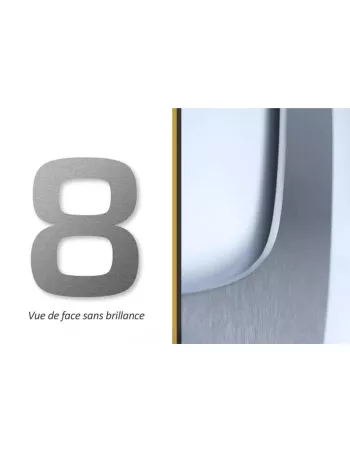 Numéro de Maison 8 Autocollant - Inox - Keilbach 2