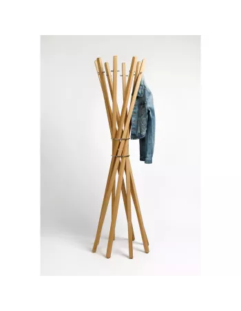 Porte-manteau sur Pied Bois Marilyn - 3 Essences