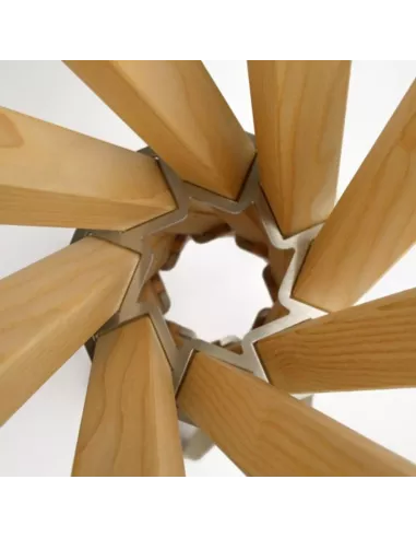 Porte-manteau sur Pied Bois Marilyn - 3 Essences