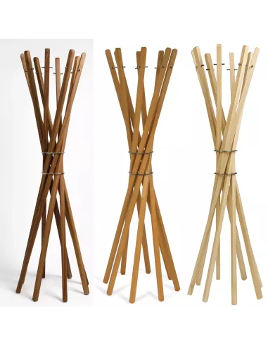 Porte-manteau sur Pied Bois Marilyn - 3 Essences - Keilbach