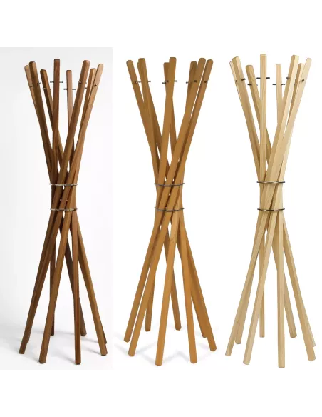 Porte-manteau sur Pied Bois Marilyn - 3 Essences - Keilbach