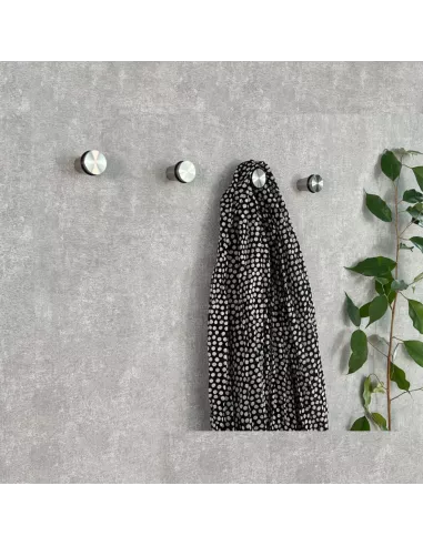 Patère Design Cône en Inox Massif - Lot de 3 - Keilbach