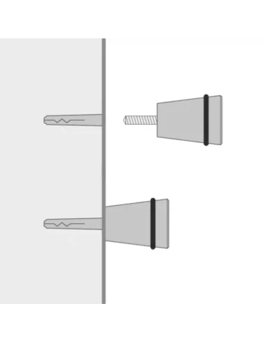 Patère Design Cône en Inox Massif - Keilbach