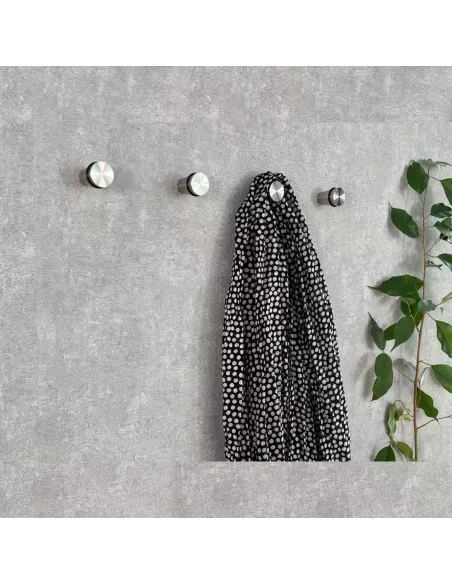 Patère Design Cône en Inox Massif - Keilbach