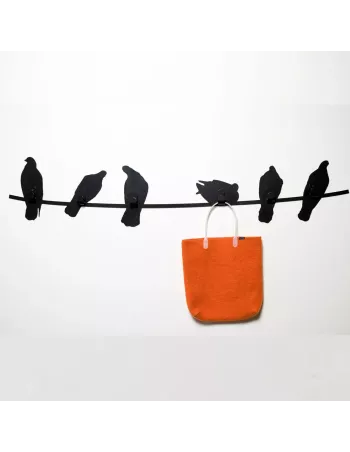 Porte-manteau mural Birds On Wire - Covo