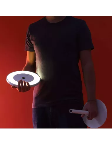 AUREOLE Lampe design - Blanc - Covo