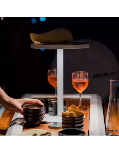 AUREOLE Lampe design - Blanc - Covo