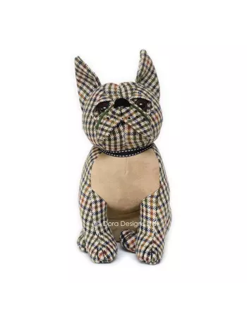 Cale Porte Original Chien Bouledogue Français - Dora Design 2