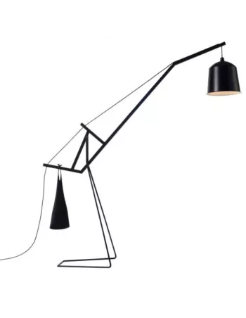 Floor Lamp - Noir - 2 couleurs - Covo 2