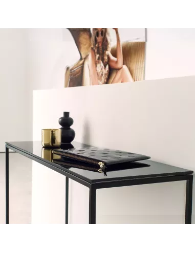 Console Design Rack Métal et Verre - Schönbuch