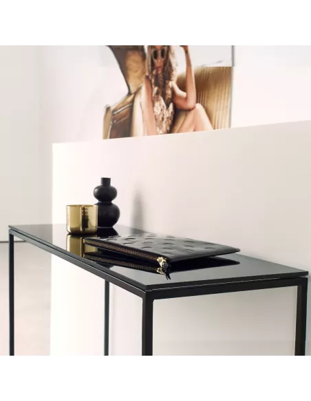 Console Design Rack Métal et Verre - Schönbuch