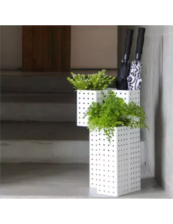 Porte Parapluie Tris blanc - Creativando 2