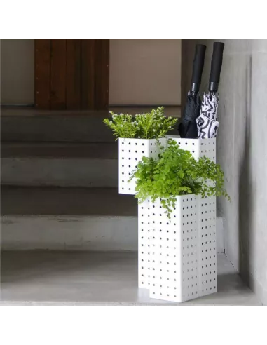 Porte Parapluie Tris blanc - Creativando