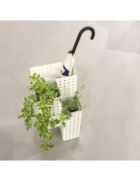 Porte Parapluie Tris blanc - Creativando