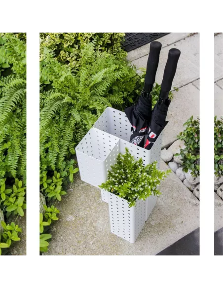 Porte Parapluie Tris blanc - Creativando