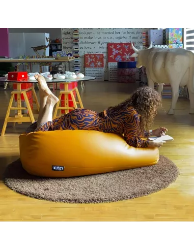 Fauteuil Pouf Poire Lolita Ecopelle - Creativando