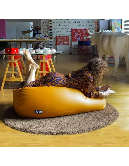 Fauteuil Pouf Poire Lolita Ecopelle - Creativando