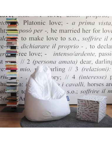 Fauteuil Pouf Poire Lolita Ecopelle - Creativando