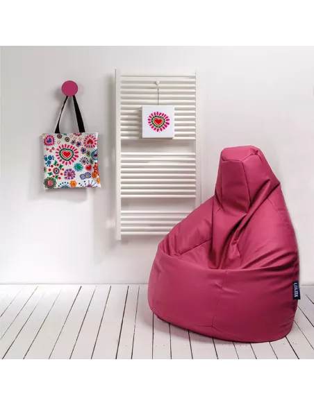 Fauteuil Pouf Poire Lolita Ecopelle - Creativando